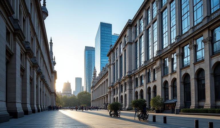 Stately London architecture representing the commercial property market